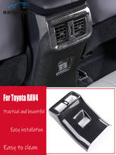 Molduras interiores para Toyota RAV4 RAV 4 XA50 2019 2020, accesorios de coche, Ventilación de escape trasera, antipatadas 2024 - compra barato