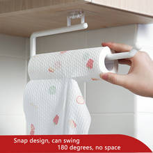 Kitchen Paper Roll Holder Towel Hanger Rack Bar Cabinet Rag Hanging Holder Shelf Toilet Paper Holders Bathroom Towel Hanger 2024 - buy cheap