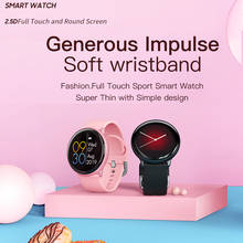 Relógio inteligente feminino pk x36, smartwatch com tela full touch ip68, monitoramento de sono, pressão arterial, frequência cardíaca 2024 - compre barato