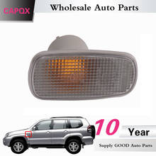 Указатель поворота CAPQX для SC430 RAV4 LAND CRUISER PRADO PROGRES ORIGIN 1998-2005 2006, указатель поворота на боковое крыло, светильник 81731-51010 2024 - купить недорого