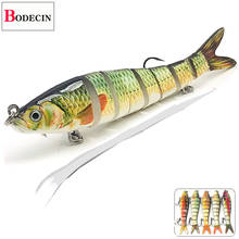 Cebo Artificial para aparejos de pesca, señuelo, anzuelos de hundimiento, Wobbler para Lucio, cebos Swimbaits multiarticulados duros/trucha/lubina, señuelo de mar 2024 - compra barato