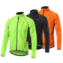 ARSUXEO, Мужская ветровка, велосипедная куртка, ветрозащитная, для горной дороги, велосипеда, MTB, одежда, светоотражающая, тонкая, велосипедная, ветровка, Джерси 2024 - купить недорого