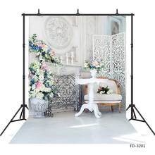 Wedding Pictures Flower Vase Fireplace Background Decor For Baby Shower Children Portrait Photography Backdrop Photo Studio Prop 2024 - buy cheap