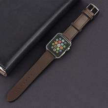 attractive designs Leather loop For Apple Watch Band 42MM 38MM 40mm 44mm for iWatch Band series 4 3 2 1 Strap series 5 2024 - buy cheap