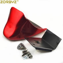 Guardabarros ZORBYZ rojo brillante frontal inferior para motocicleta Harley Sportster 1200 XL Iron 883 2004-2015 2024 - compra barato