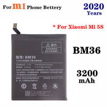 3200 мА/ч, BM36, запасная батарея, батарея для Xiaomi 5s Mi5s M5s Мобильный телефон батареи 2024 - купить недорого