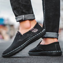 Genuine Leather Male Casual Shoes Luxury Brand 2021 Mens Loafers Moccasins Breathable Slip On Black Driving  Plus Size 38-48 2024 - buy cheap