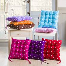 Square Chair Cushion 40*40 Polka Dots/Square Grid Design Chair Cushion Seat Mat for Home Office 2024 - buy cheap