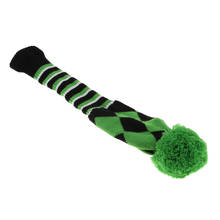 Acessórios para chapéus de golfe, para motoristas, malha em madeira, pom pom, verde, azul, vermelho, branco, 1 peça 2024 - compre barato