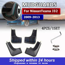 for Nissan Teana J32 2009-2013 Automobile Mud Flaps Guard Mudguard Fenders Splash Flaps Car Styling Automobile Accessories 4 Pcs 2024 - buy cheap