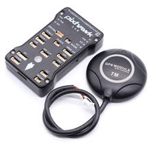 Pixhawk px4 pix 2.4.8 32 bits controlador de vôo 4g sd + 7m gps 2024 - compre barato