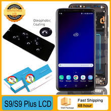 Burn Shadow AMOLED LCD With Frame For SAMSUNG Galaxy S9 G960 G960F Display S9 Plus G965 G965F Touch Screen Repair Parts 2024 - buy cheap