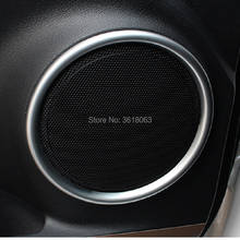 Para lexus nx300h nx200t nx200 2015 2016 2017 porta lateral alto-falante decoração anel capa guarnição estilo do carro decoração interior acessório 2024 - compre barato