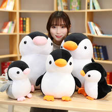 25-45CM Down Cotton Penguin Stuffed Animal Plush Toys Cute Penguin Pillows Birthday Gifts for Children Baby Sleeping Pillows 2024 - buy cheap