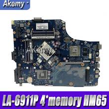 P7YE0 LA-6911P Laptop Motherboard For Acer aspire 7750 7750G MBRMK02001 MB.RMK02.001 4*memory HM65 DDR3 100% tested 2024 - buy cheap