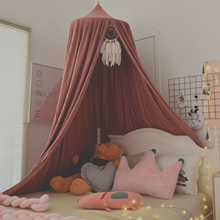 Навес для детской кровати, москитная сетка, занавеска, постельное белье, купольная палатка в скандинавском стиле, принцесса, москитная сетка 2024 - купить недорого