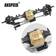 AXSPEED Axspeed Copper Counterweights for 1/10 SCX10 II90046 90047 90060 90059 RC Crawler Car Alloy Wheel Hub Front & Rear Axle 2024 - buy cheap