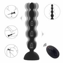 Butt Plug 10 Stimulation Patterns 3 Speeds for Wireless Remote Control Anal Pleasure Anus Sex Toy for Men, Woman & Couples 2024 - buy cheap