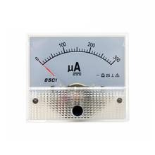 2021 New DC 85C1 μA Analog Current Meter Panel Dial Current Gauge Pointer Ammeter 50-500 2024 - buy cheap