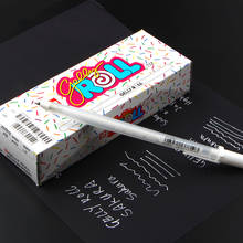 Caneta gel importada japonesa rolo de plástico 0.8mm, forro de luzes para desenho de marcador arte em quadrinhos/mangás 2024 - compre barato