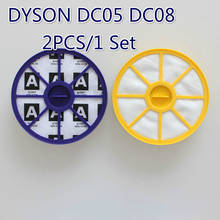 2 предмета/1 комплект, предварительно постмоторный Фильтр HEPA для Dyson DC05 DC08 DC19 DC20 DC21 робот-пылесос Запчасти для авто аксессуары 2024 - купить недорого