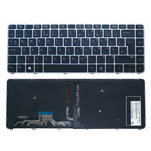 Laptop Backlit UK Spanish Keyboard for HP Elitebook Folio 1040 G3 818252-031 903667-071 Backlight Replacement Keyboards Original 2024 - buy cheap