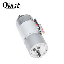 DC Geared Motor with Hall Encoder 12V 24V 10-900rpm Speed Optional Dia 37mm Output Shaft 6mm for DIY Engine Robot 37GB555H 2024 - buy cheap