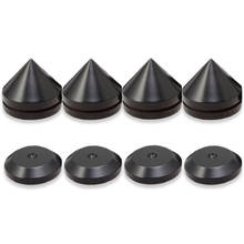 33mm/1.3" Ebony Speaker Spike HIFI Audio Amplifier Shockproof Stand Isolation Feet Base Pads #1 2024 - buy cheap