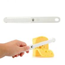 Fatiador de queijo e manteiga 22.6cm, ferramenta de corte, fio grosso, cabo duro e macio, faca de plástico para cozinha, ferramenta de fatiamento 2024 - compre barato