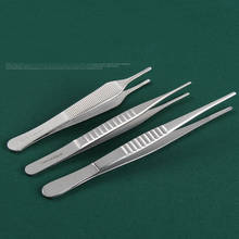 Non-damaging tissue forceps straight concave and convex teeth 14 cm 16 cm Otolaryngeal cartilage forceps 2024 - buy cheap