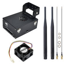 Kit de caixa de metal para nvidia jetson nano, conjunto de suporte de câmera binocular opcional e ventilador compatível com jetson nano a02/b01 2024 - compre barato