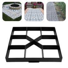 DIY Garden Paving Mold Manually Paving Cement Brick Stone Road Concrete Molds Path Maker Reusable Garden Buildings 40x40cm 2024 - buy cheap