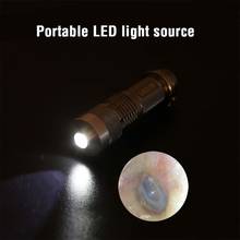 4W Portable Handheld LED Cold Light Source 400lm Metal Fit For Endoscope 2024 - buy cheap