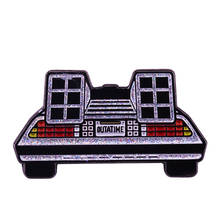 Rock this gorgeous OUTATIME license plate brooch pin on your backpack, jacket, or BTTF pin board! 2024 - buy cheap