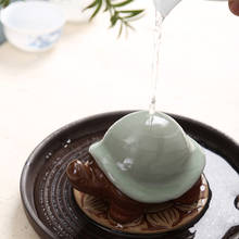 Creative Turtle Tea Pet Can Cultivate Tea Set Zisha Little Monk Ornaments 2024 - buy cheap