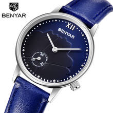 2019 nova benyar relógios femininos relógio de luxo simples quartzo à prova dwristwatch água relógio de pulso feminino moda relogio feminino 2024 - compre barato