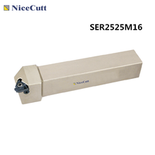 Nicecutt SER2525M16 CNC External Threading Tool Holder For 16ER Inserts Lathe Tool Holder Freeshipping 2024 - buy cheap
