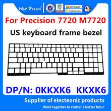 Фирменный Ноутбук MAD DRAGON, рамка для клавиатуры США, рамка для клавиатуры Dell Precision 7720 M7720 US, рамка для клавиатуры 0KKXK6 KKXK6 0 KKXK6 2024 - купить недорого