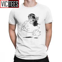 Arale Pigs Men T Shirts Dr Slump Toriyama Anime Manga Robot 80s Novelty Tee Shirt Short Sleeve T-Shirts 100 Premium Cotton 2024 - buy cheap