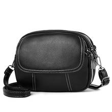 Small PU Leather Shoulder Messenger Bags Crossbody Bags for Women 2020 Lady Mini  Fashion  Solid  Zipper 2024 - buy cheap