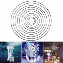 Promotion! 10Pcs Dream Catcher DIY Hoop Strong Metal Dream Catcher Dreamcatcher Ring Macrame Craft Hoop Ardent 2024 - buy cheap