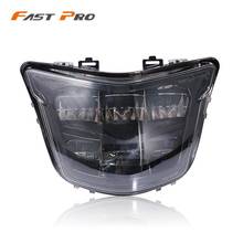 Faros delanteros LED para motocicleta, montaje de lámpara de cabeza para Yamaha LC150 Y15ZR H4, DC 12V 2024 - compra barato