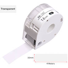 1 Roll Transparent Adhesive Label Paper Thermal Printer Paper Name Price Barcode Storage Label Sticker Tape for T7 Label Maker 2024 - buy cheap