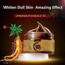 120ml Herbal Beauty Peel-off Mask Tearing Shrinks Pores Mask Remove Blackheads Acne Brightening Herbal Ginseng Face-pack Unisex 2024 - buy cheap