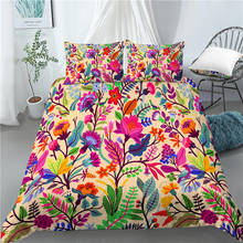 Home Living Luxury 3D Flower Print 2/3Pcs Comfortable Duvet Cover PillowCase Bedding Set Queen and King EU/US/AU Size 2024 - buy cheap