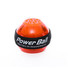 Bola para treinamento de pulso com led, bola giratória para fortalecimento de potência, exercitador de braço, equipamento fitness para academia 2024 - compre barato