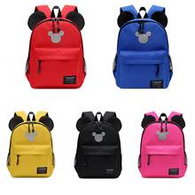 Новая сумка для детского сада с изображением Микки Мауса, детский рюкзак для мальчиков и девочек 2-5 лет, школьная сумка, рюкзак для путешествий 2024 - купить недорого