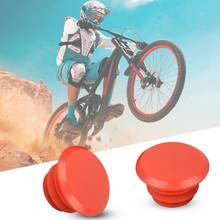 2Pcs waterproof Handlebar Plug Mountain Bicycle Cycling Rubber Handlebar 17-22mm End Stopper Plugs Caps Bicycle Parts 2024 - buy cheap