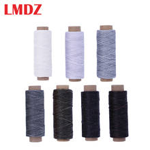 LMDZ 150D 50m Handmade Flat Waxed Sew Wax line Leather Sewing Waxed Thread Cord for Leather Craft DIY 6 Colors sewing thread 2024 - buy cheap