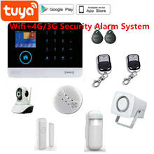 Tuya 2.4 Inch TFT Screen WIFI 4G Home Burglar Security Alarm System Motion Detector APP Control Fire Smoke Detector Alarm 2024 - buy cheap